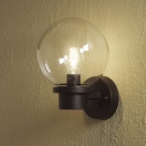 Seinävalaisin 7335-750 Nemi musta matta yläsuunta