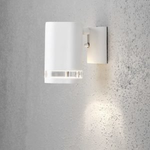 Seinävalaisin 7511-250 Modena alas valkoinen