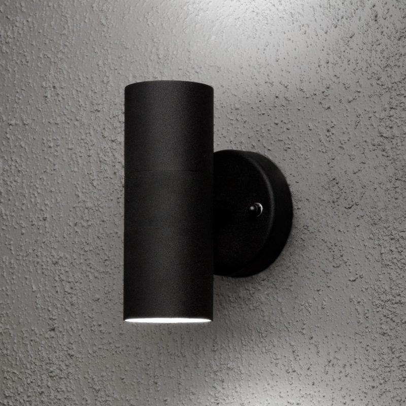 Seinävalaisin 7571-750 Modena 2xGU10 ylös/alas musta