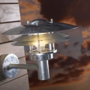 Seinävalaisin Amalienborg 325x375x260 mm sinkitty teräs