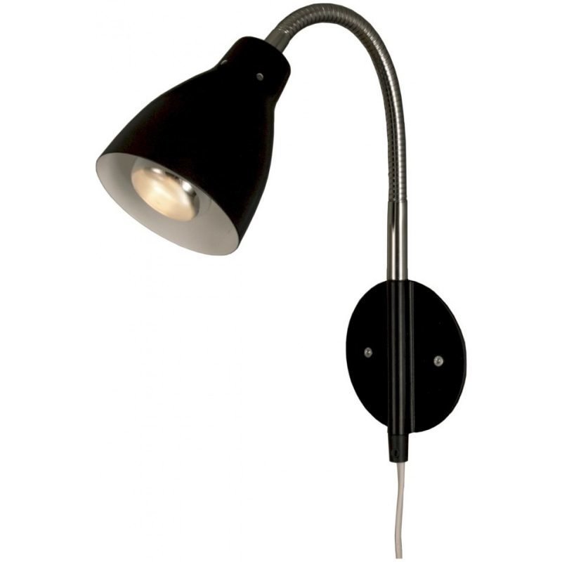 Seinävalaisin Aneta Sarek 100x300x260 mm musta