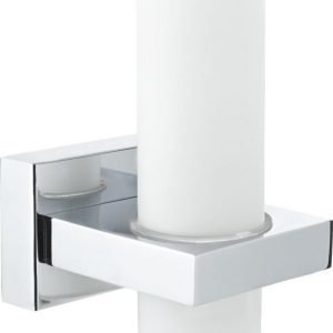 Seinävalaisin Antares 165x90x110 mm kromi/opaali IP44