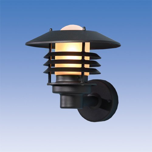 Seinävalaisin Averia AVG03M 75W musta ylöspäin