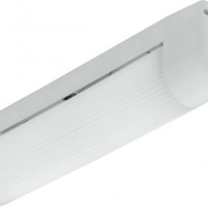 Seinävalaisin Bari 1 350x60 mm valkoinen pistorasialla