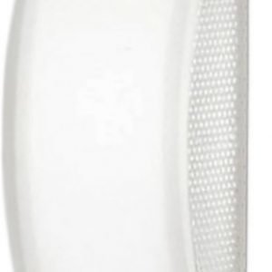 Seinävalaisin Bari 260x80 mm valkoinen/kromi