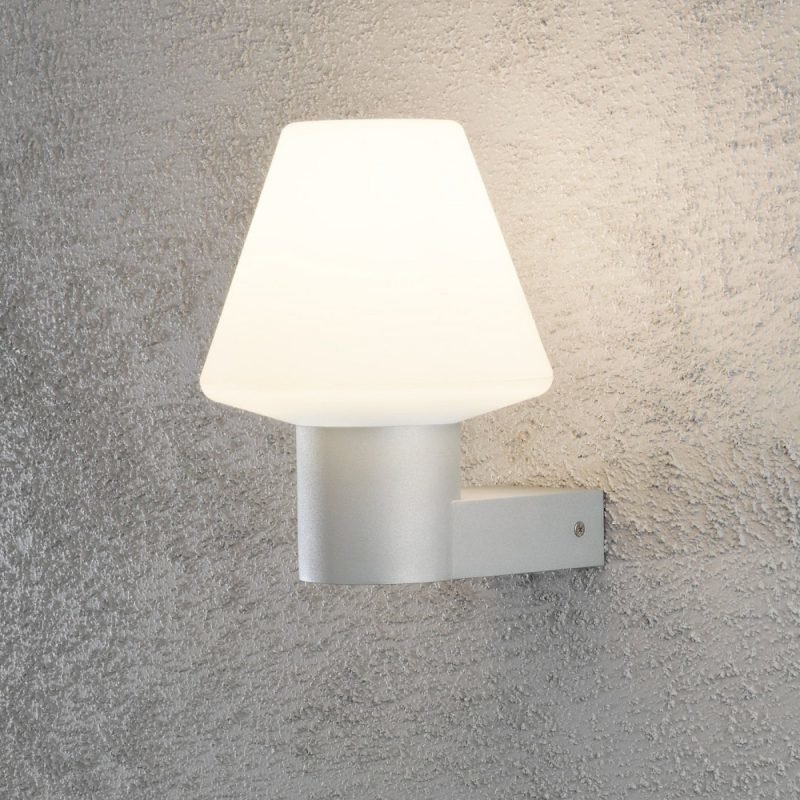 Seinävalaisin Barletta 7271-302 190x230x245 mm harmaa