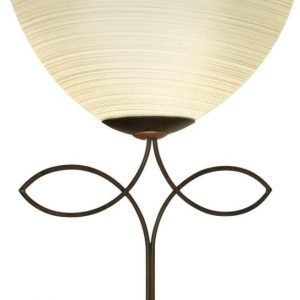 Seinävalaisin Beluga 260x325 mm antiikkiruskea/samppanja