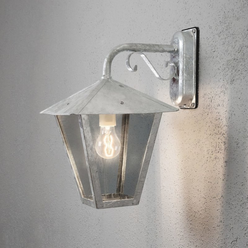 Seinävalaisin Benu 435-320 260x320x430 mm alasuunta sinkitty teräs