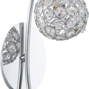 Seinävalaisin Beramo 1 85x235 mm kromi/kirkas