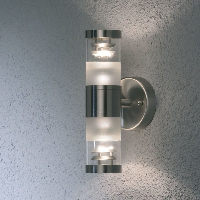 Seinävalaisin Bolzano 7595-000 90x115x124 mm ylös/alas RST