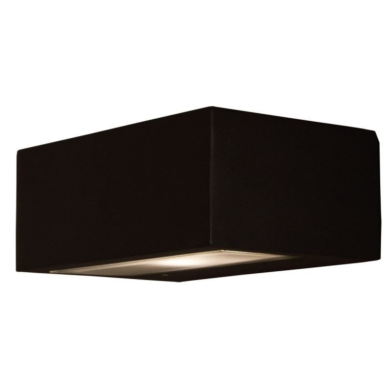 Seinävalaisin Bredinge 170x115x70 mm ylös/alas musta