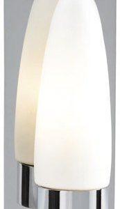 Seinävalaisin Buffy LED 90x110x215 mm kromi/valkoinen IP44