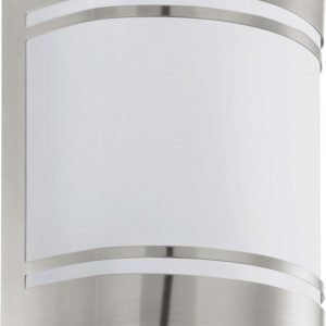 Seinävalaisin Cerno 140x105x165 mm teräs/valkoinen