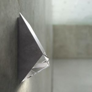 Seinävalaisin Edge 100x92x200 mm sinkitty teräs