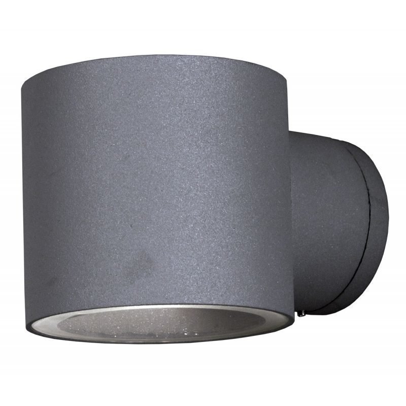 Seinävalaisin Ekerum 100x135x90 mm ylös/alas harmaa