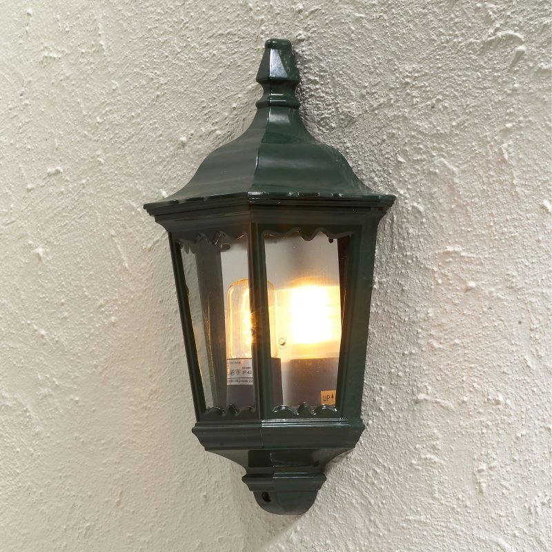 Seinävalaisin Firenze 7229-600250x160x445 mm pidikkeetön vihreä