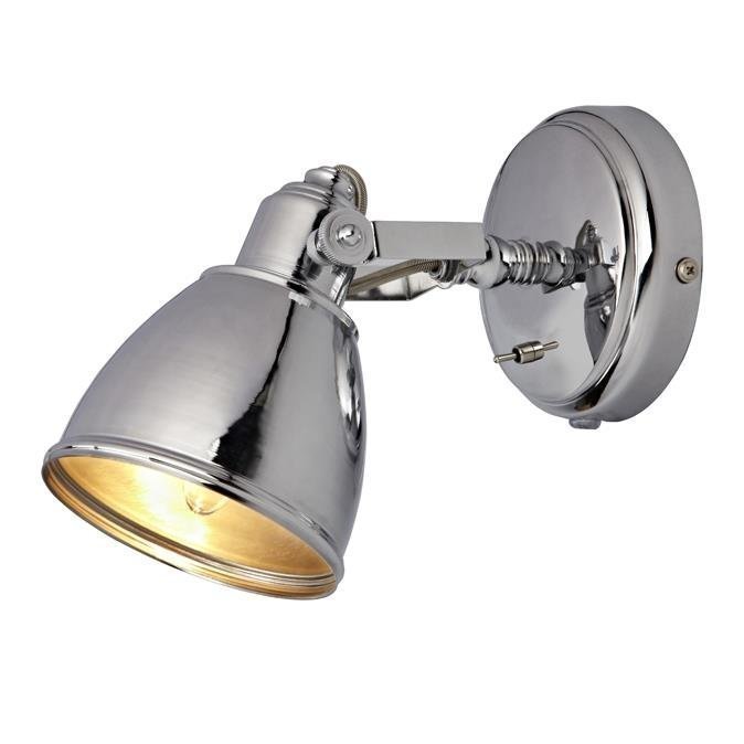 Seinävalaisin Fjällbacka 120x195x170 mm kromi