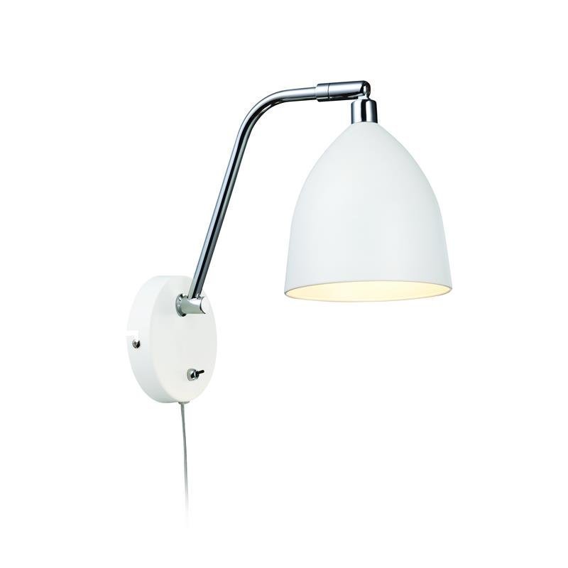 Seinävalaisin Fredrikshamn 140x380x290 mm valkoinen