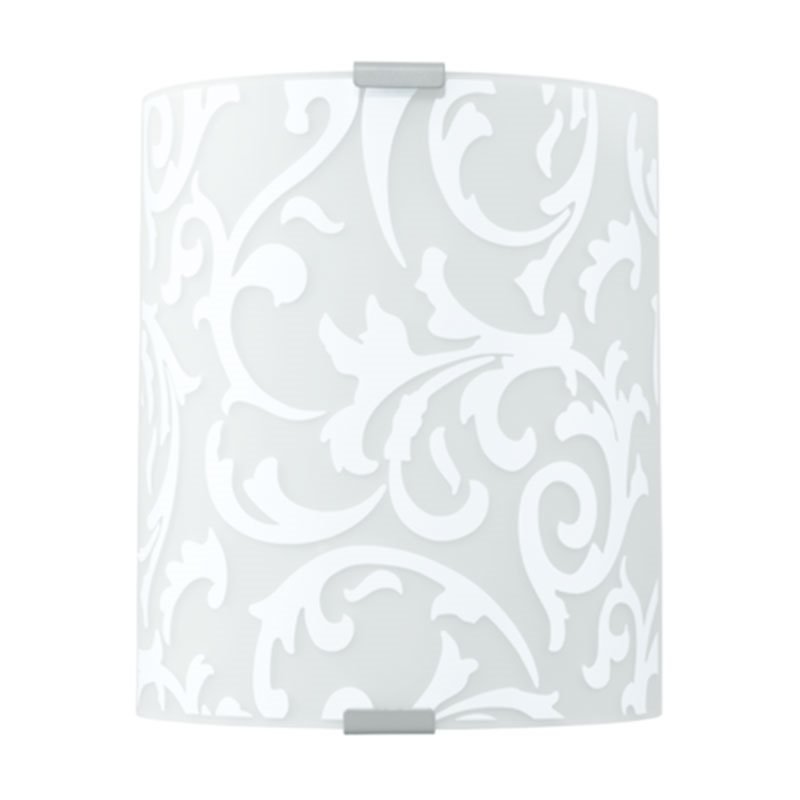 Seinävalaisin Grafik Eglo Valkoinen