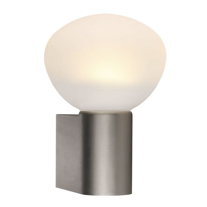 Seinävalaisin IP S3 125x145x187 mm harjattu teräs