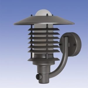 Seinävalaisin Iso-Averia AV29003ALGH grafiitinharmaa ylöspäin