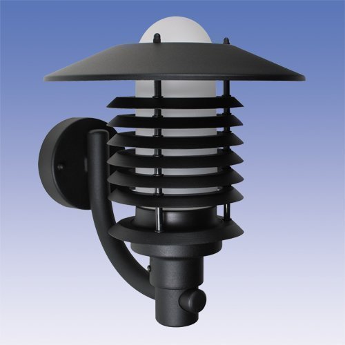 Seinävalaisin Iso-Averia AV29003ALM musta ylöspäin