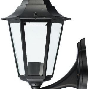 Seinävalaisin Kartano PRA-U 200x276x480 mm musta