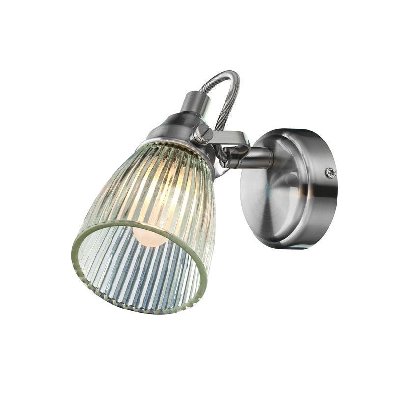 Seinävalaisin Lada 160x90x160 mm teräs/kirkas IP44