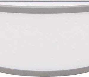 Seinävalaisin Leeds 249x135x120 mm hopea/opaali