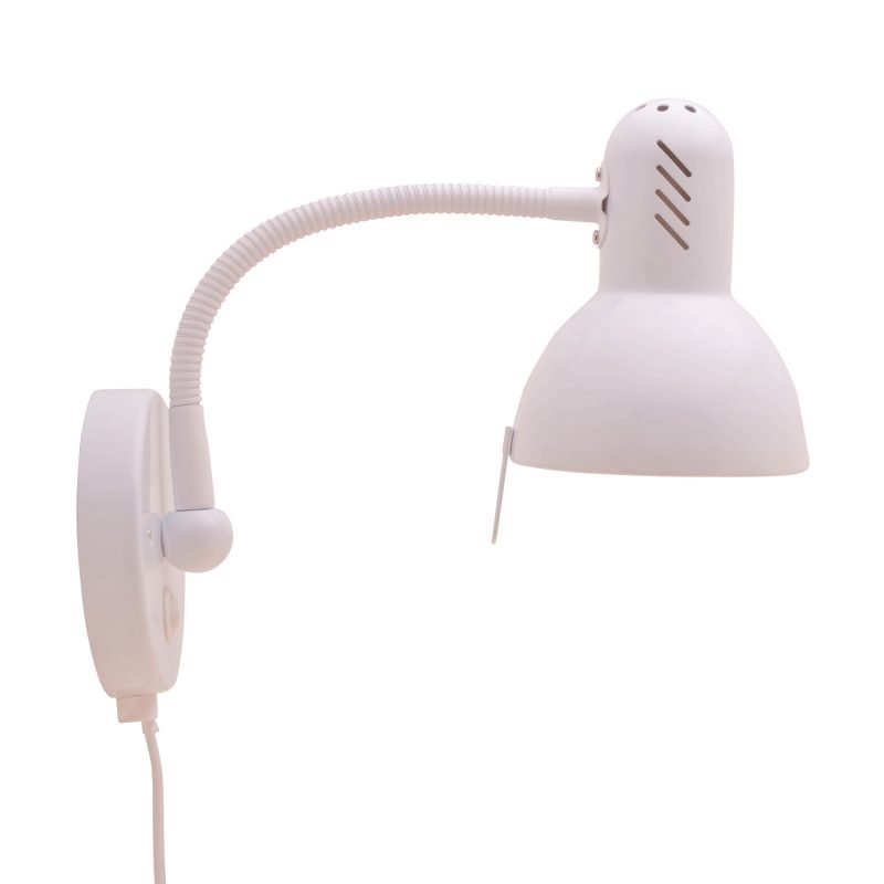 Seinävalaisin Look Ø 150x450 mm valkoinen