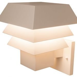 Seinävalaisin Ludvika 260x260x295 mm neliö valkoinen