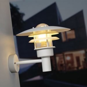 Seinävalaisin Lønstrup 32 320x360x285 mm valkoinen