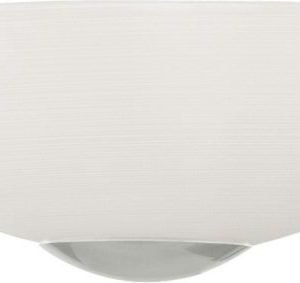 Seinävalaisin Malva 900x95 mm beige/valkoinen/harjattu teräs