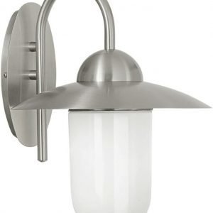 Seinävalaisin Milton 1 240x310 mm valkoinen/teräs