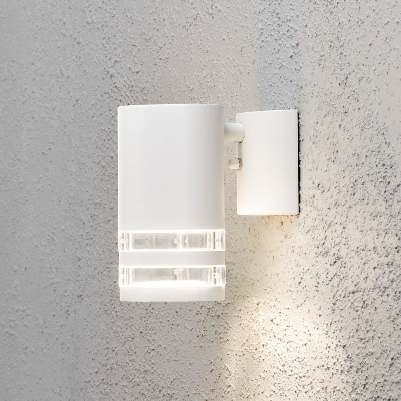 Seinävalaisin Modena 7515-250 90x145x155 mm alas valkoinen