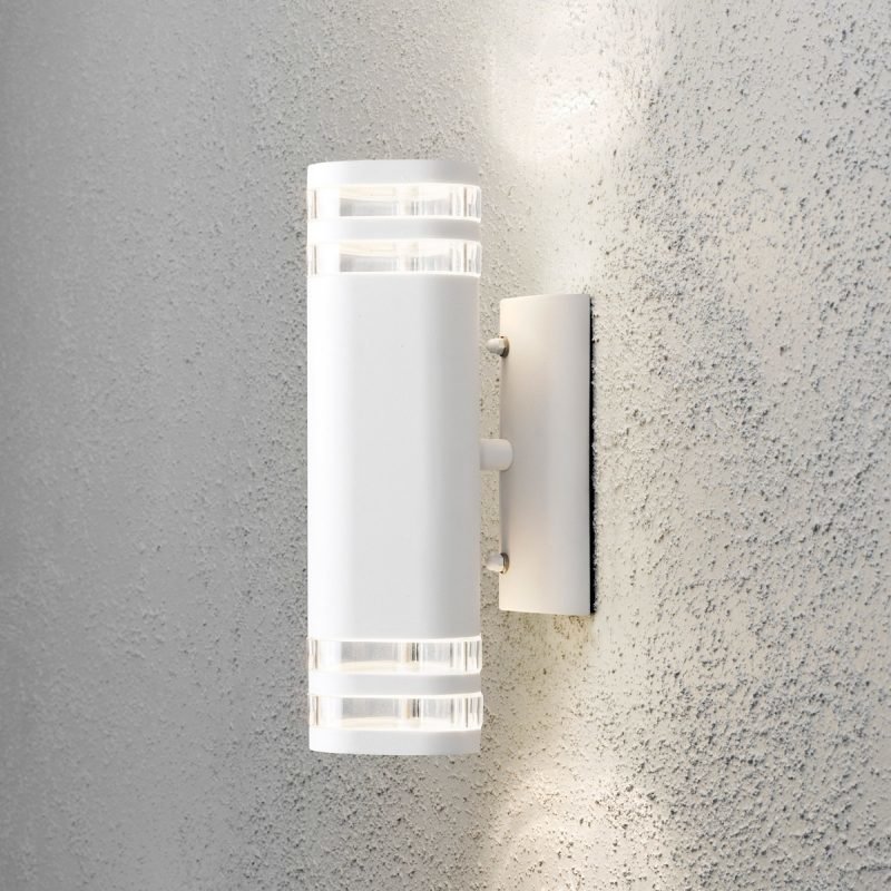 Seinävalaisin Modena 7516-250 90x145x285 mm ylös/alas valkoinen