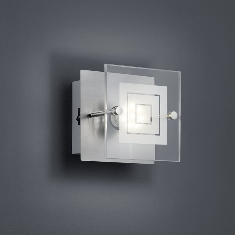 Seinävalaisin Mulino 110x110x100 mm kromi