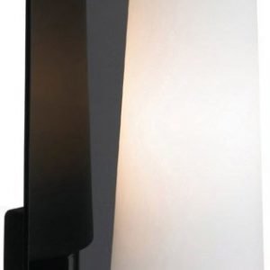 Seinävalaisin Månstad LED 90x115x230 mm musta/opaali IP44