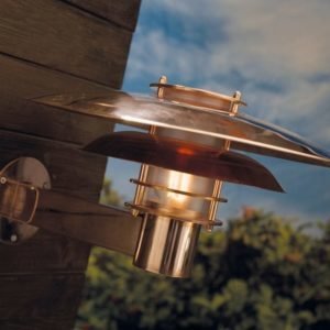 Seinävalaisin Phoenix 390x430x250 mm kupari