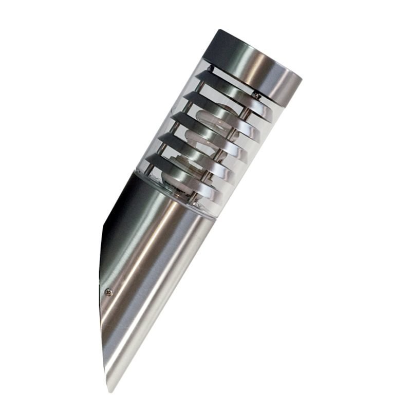 Seinävalaisin Puistola Ø 100x3 mm viisto RST