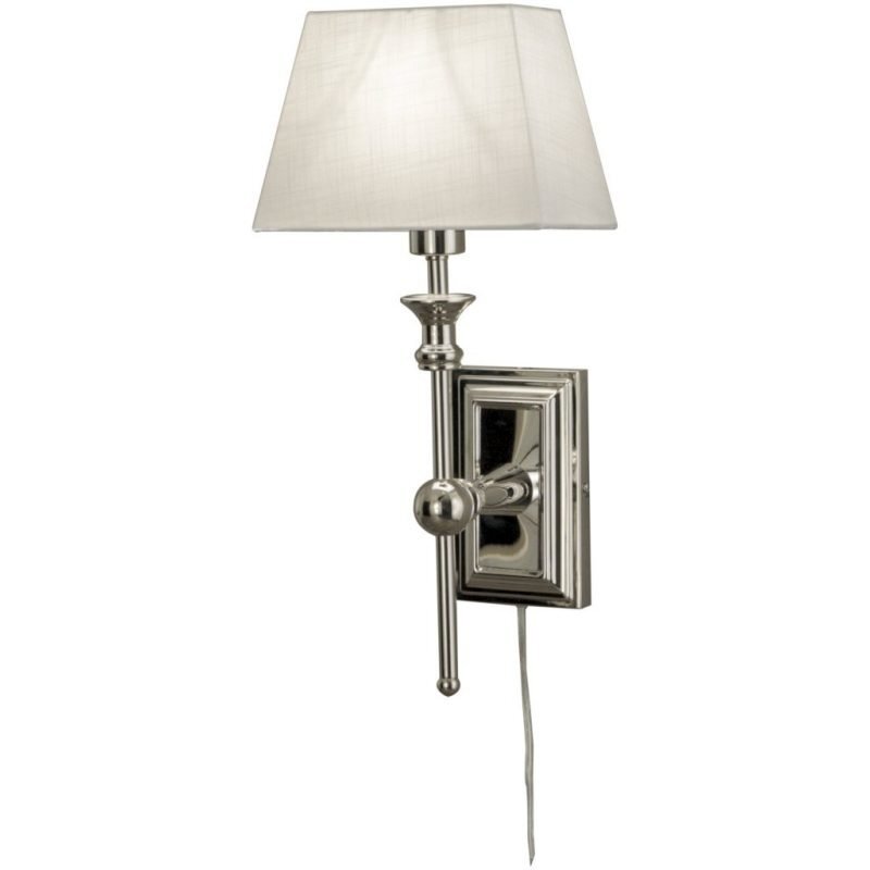 Seinävalaisin Scan Lamps Anette pieni 200x235x430 mm hopea