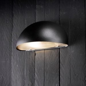 Seinävalaisin Scorpius 200x100x100 mm musta