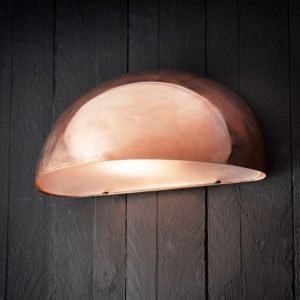 Seinävalaisin Scorpius Maxi 270x140x140 mm kupari