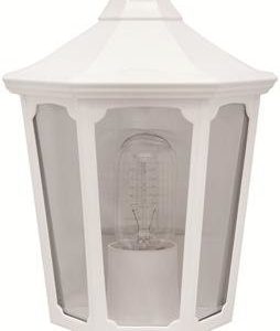 Seinävalaisin Smögen 195x114x350 mm valkoinen