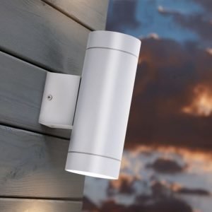 Seinävalaisin Tin Maxi 75x125x195 mm ylös/alas valkoinen