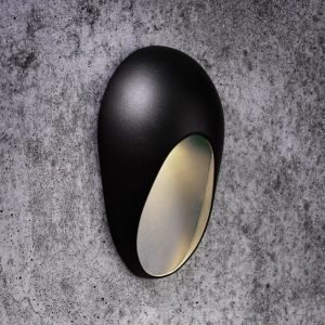 Seinävalaisin Topaz 154x77x262 mm musta