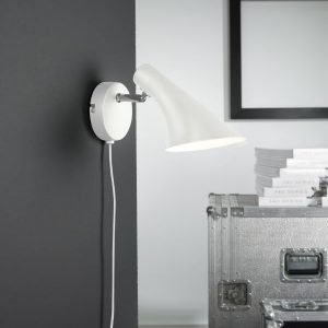 Seinävalaisin Vanila 145x285x170 mm valkoinen