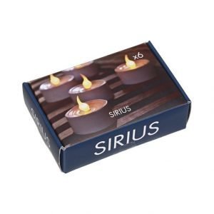 Sirius Lone Led Tuikkukynttilä Ø 3.5 Cm 6 Pack