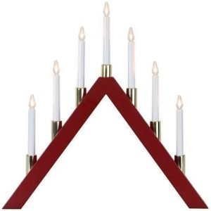 Star Trading Kynttilänjalka Halla Punainen