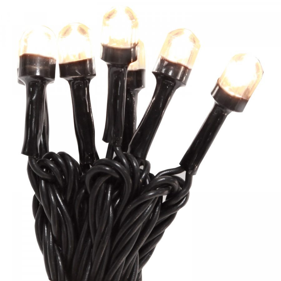 Star Trading Party Valoketju Lämmin Valkoinen 8m